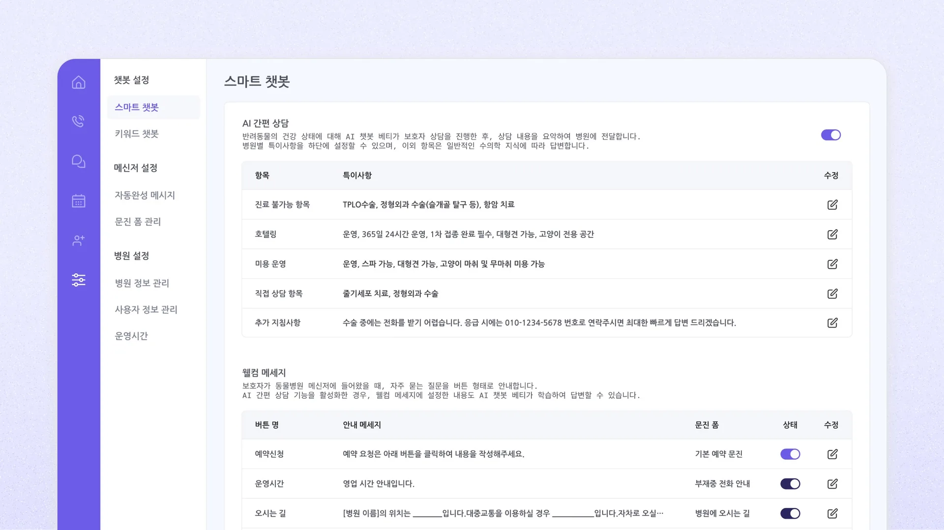 "비용 문의하면 이렇게 대답해!" 맞춤 프롬프트 가능해진 AI 간편상담!